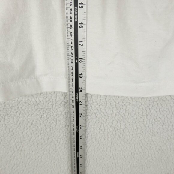 Vintage T Shirt Youths 14 16 White Blue Dinosaur Motocross Screen Stars 90S - Picture 6 of 10